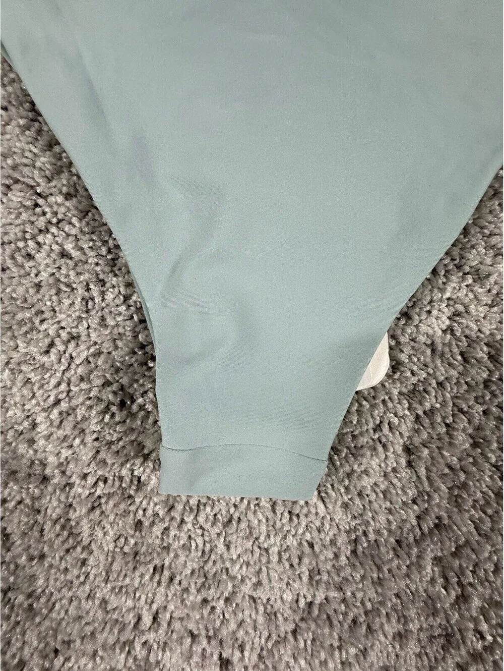 NWT Prana Hana Highway Bikini Bottom Size Large Saltwater Blue Tie Sides